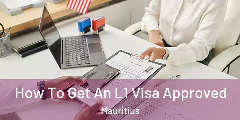  How To Get An L1 Visa Approved Mauritius